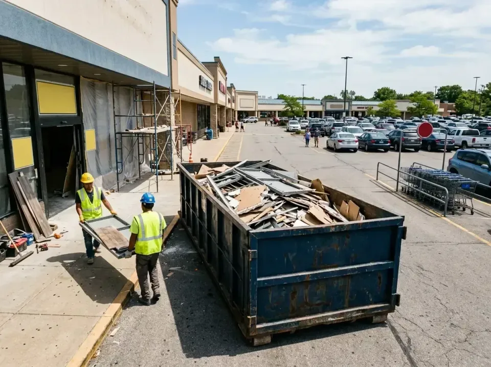 retail-store-renovation-debris-003 — frequently asked questions, Roll-off Dumpster Rentals in Lapeer, MI